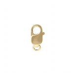 14k Yellow Gold Finding Lobster Clasp (LC-6-14K-Y)