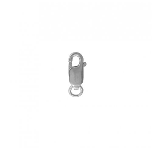 14k White Gold Finding Lobster Clasp (LC-14-W-1)