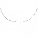 Sterling Silver Satellite Ball Anklet (ANK-1104)