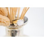 10K Yellow Gold Mother of Pearl Signet Ring (GR-10-1105)