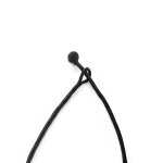 Black Velvet Cord Chain (N-1508)