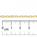 10k Yellow Gold Diamond Cut Rolo Chain By Inch 2.03mm (PERM-DCROLO-040-10)