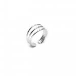 Sterling Silver Triple Layer Toe Ring (TR-1041)