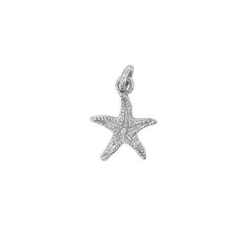 Sterling Silver Starfish Pendant (P-1470)