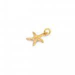 Sterling Silver Starfish Pendant (P-1470)