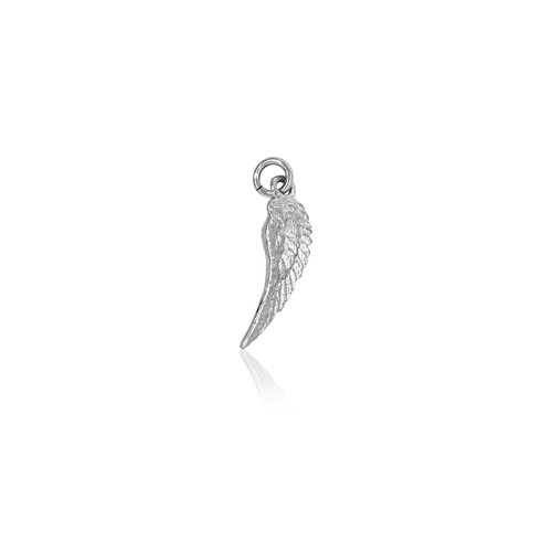 Sterling Silver Angel Wing Pendant (P-1472)
