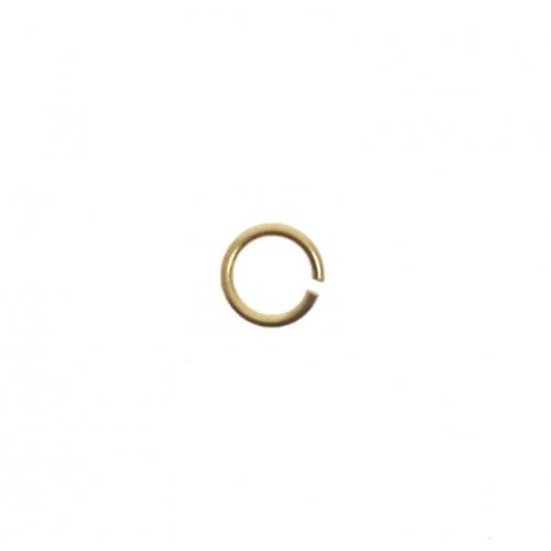 10K Yellow Gold Finding Jump Ring 0.8mm x 2mm (JR-0-Y-10K)
