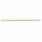 10K Yellow Gold Chunky Anchor Link Chain Bracelet (GB-10-1117)