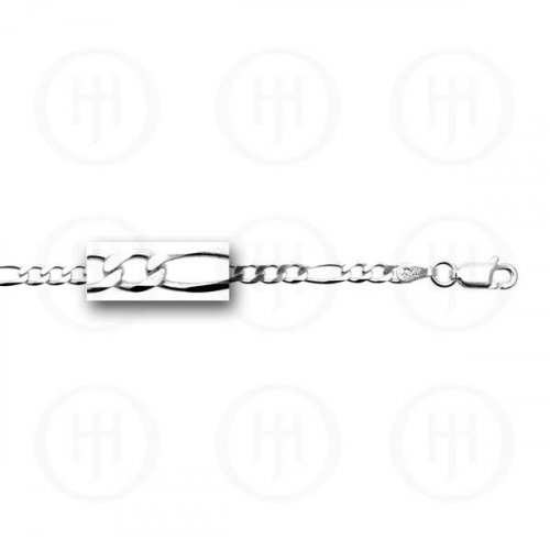 Silver Basic Chain Figaro 03 (FIG80) 3mm