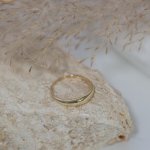 10K Yellow Gold Slim Dome Ring (GR-10-1113)