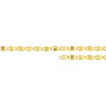 10K Yellow Gold Valentino Chain by Inch 2.0mm (PERM-VAL-030-10)