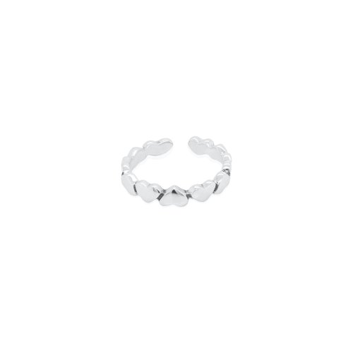 Sterling Silver Heart Toe Ring (TR-1044)