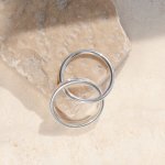 Sterling Silver Double Band Ring (R-1638)