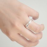 Sterling Silver Double Band Ring (R-1638)