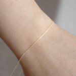 14K Yellow Gold Cable Chain By inch (PERM-CAB-025-14)