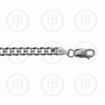 Silver Basic Chain Curb 08 Rhodium Plated(GD150-RH) 5.4mm