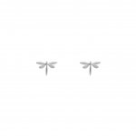 Sterling Silver Dragonfly Stud Earrings (ST-1654)