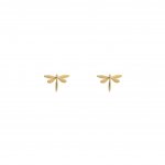 Sterling Silver Dragonfly Stud Earrings (ST-1654)