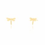 Sterling Silver Dragonfly Stud Earrings (ST-1654)