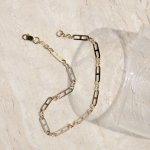 10K Yellow Gold Fancy Links Bracelet (GB-10-1131)