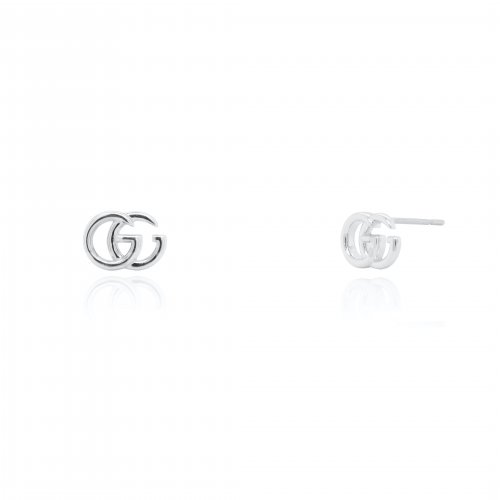 Sterling Silver Designer Inspired Guςςi Studs Earrings (ST-1664)