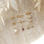 10K Yellow Gold Paw Permanent Jewellery Charm (PERM-C-0007)