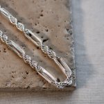 Sterling Silver Figaro Rope Chain 5.5mm (FROPE150)