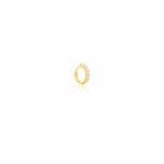 14K Yellow Gold Opal Helix Single Piece (GE-14-1057)