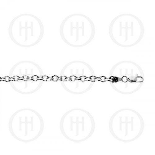 Sterling Silver Basic Chain Rolo 05 Oval 4.8mm (ROLO-OV120)