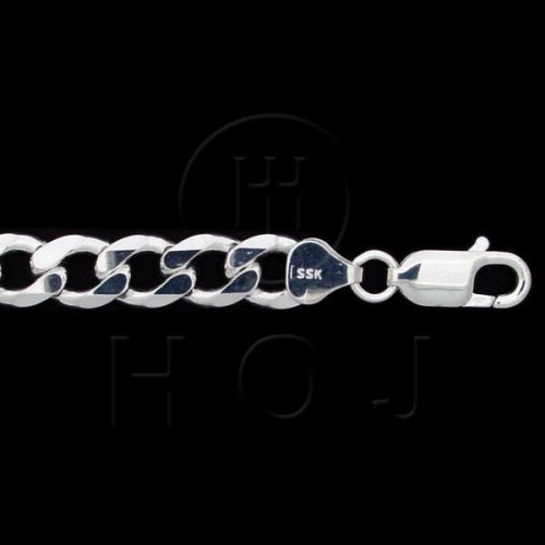 Silver Basic Chain Curb 10 (GD220) 8mm