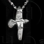 Silver Diamond Cut Charm Seagull (JB327)