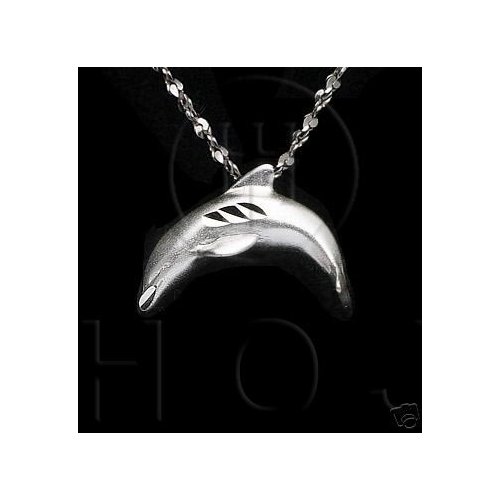 Silver Diamond Cut Animal Charm Dolphin (JB439)