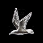 Silver Diamond Cut Nautical Charm Seagull (JB349)