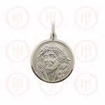 Silver Large Religious Jesus Pendant (P-1288)