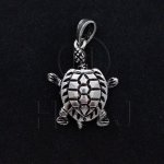 Silver Movable Pendant Turtle (P-1059)