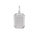 Religious Pendant with engravings - RECTANGLE(P-1345-RE)