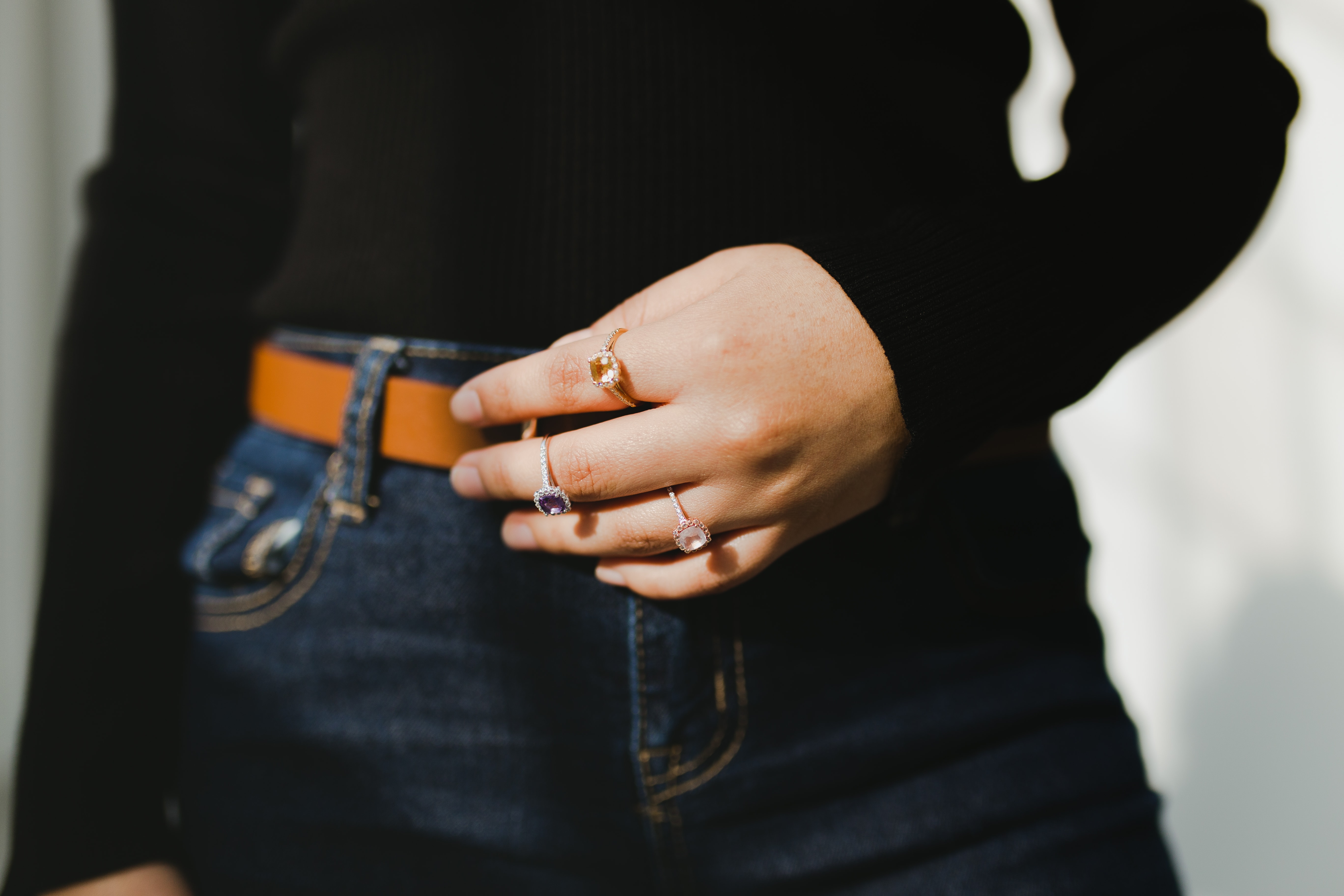 gemstone rings