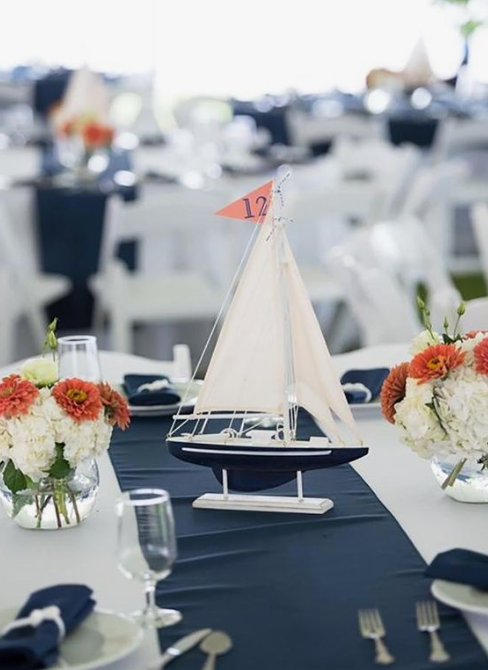 nautical wedding theme