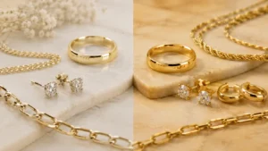 10K vs 14K gold jewellery comparison