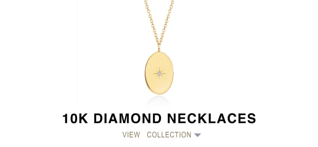 10K Diamond Necklaces