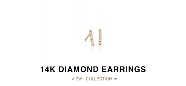 14K Diamond Earrings