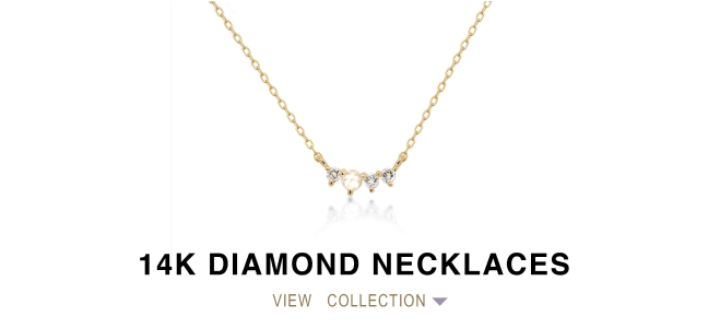 14K Diamond Necklaces