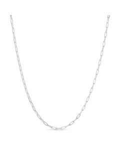 Sterling Silver Paperclip Link Chain 1.8mm (PPC60)