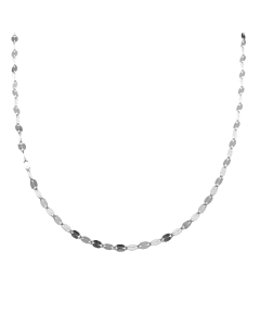 Sterling Silver Interwining Choker (CH-1009)