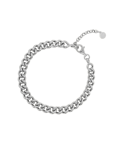 Sterling Silver Thick Hollow Curb Chain 6.6mm (PCDG-180)