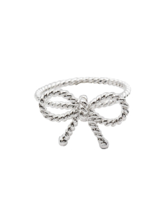 Sterling Silver Bow Ring (R-1166)
