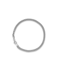 Sterling Silver Thick Hollow Curb Chain 3.7mm (PCDG-100)