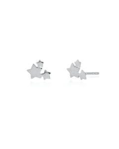 10K Gold Plain Multiple Star Studs (GE-10-1159)