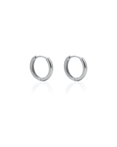  10K Gold Plain Basic Huggies 10mm  (GHUG-10-1001)
