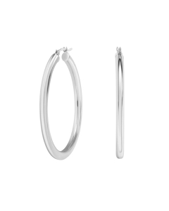 Sterling Siver Plain 3mm x 60mm Hoop (HP-3-60)
